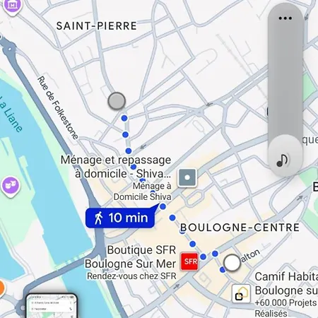 Apartmán Lumineux 50 Metres Carres Renove Proche